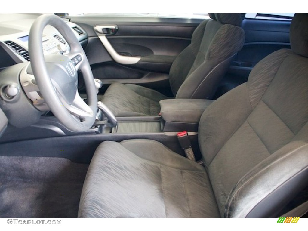 Gray Interior 2007 Honda Civic EX Coupe Photo #68621507
