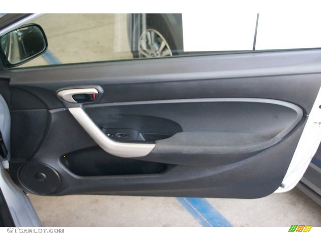 2007 Honda Civic EX Coupe Gray Door Panel Photo #68621618