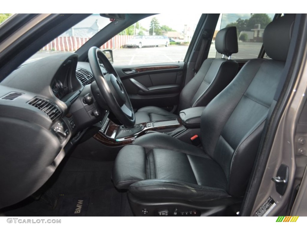 Black Interior 2006 BMW X5 3.0i Photo #68622536