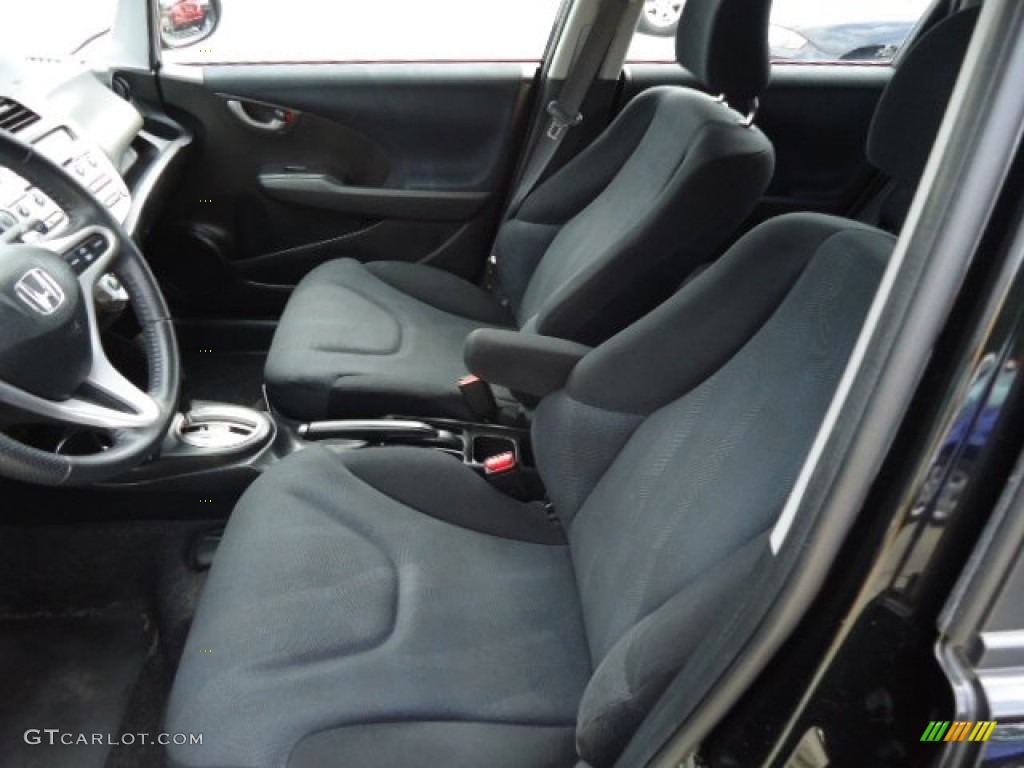 Sport Black Interior 2010 Honda Fit Sport Photo #68622767
