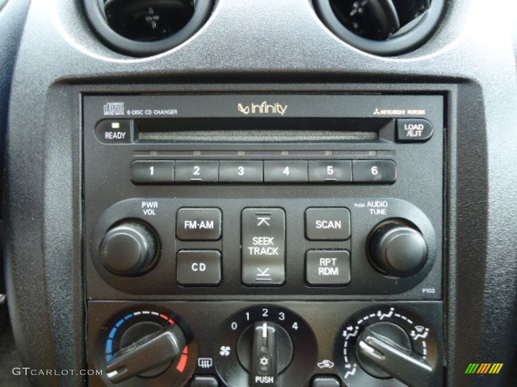 2003 Mitsubishi Eclipse GTS Coupe Audio System Photos