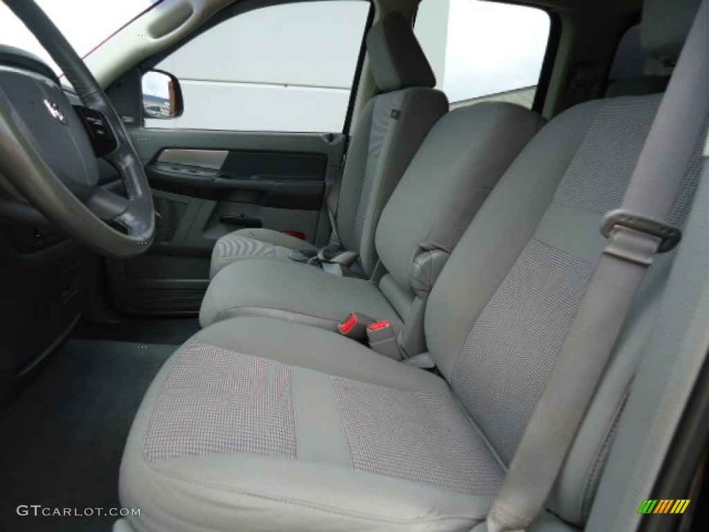 Medium Slate Gray Interior 2008 Dodge Ram 1500 Big Horn Edition Quad Cab 4x4 Photo #68622995