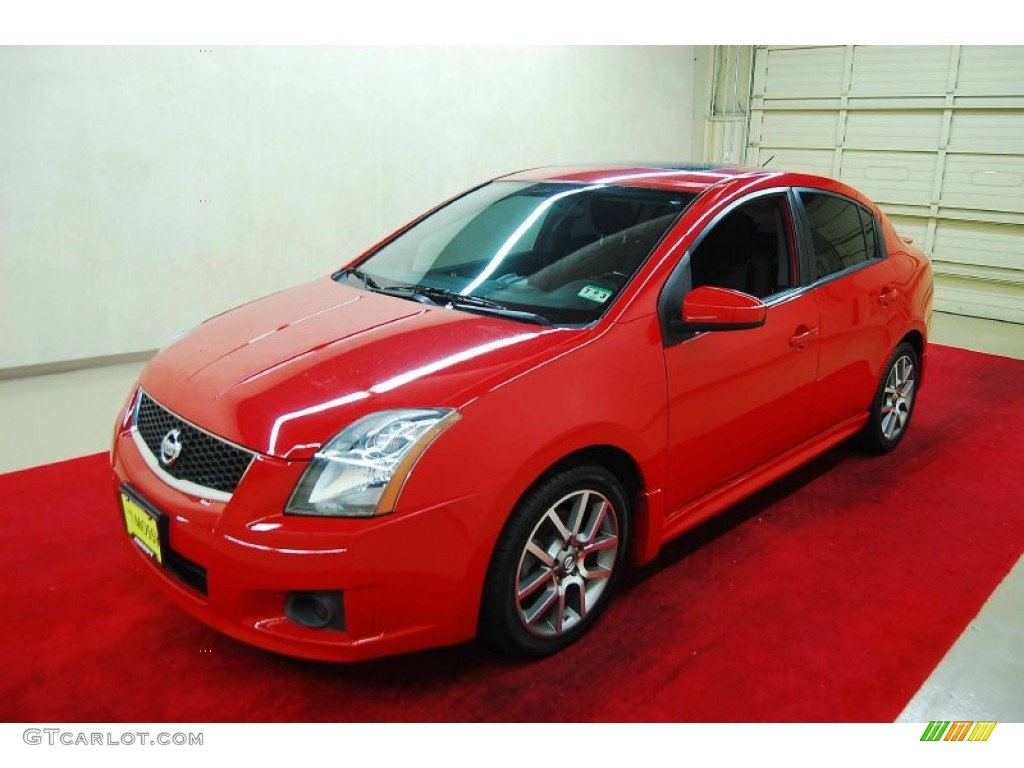Red Alert 2008 Nissan Sentra SE-R Exterior Photo #68623223