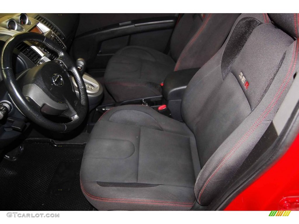 SE-R Charcoal Interior 2008 Nissan Sentra SE-R Photo #68623262