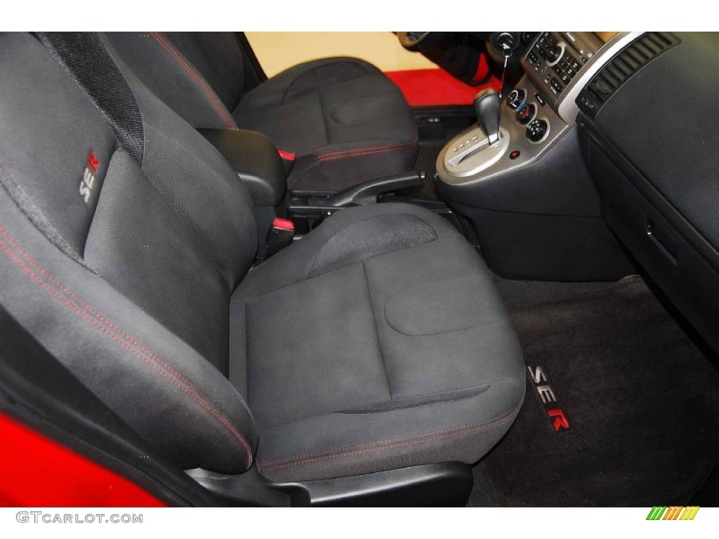 SE-R Charcoal Interior 2008 Nissan Sentra SE-R Photo #68623325
