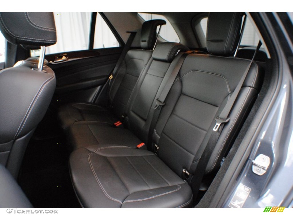 Black Interior 2012 Mercedes-Benz ML 350 4Matic Photo #68623475