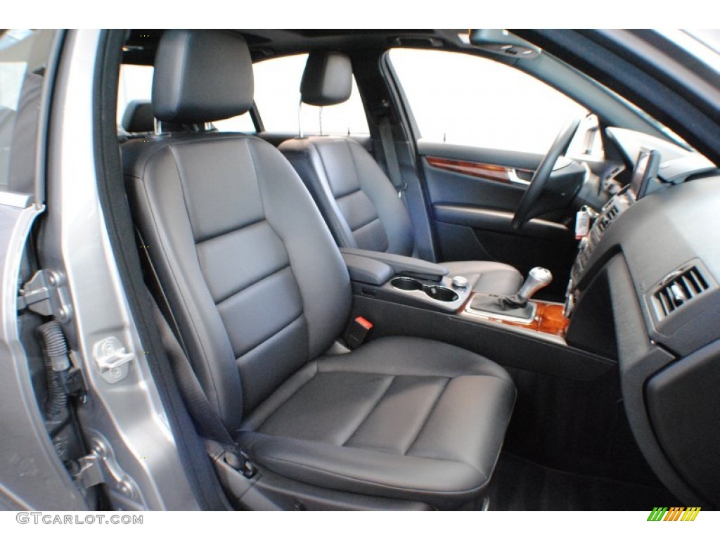 Black Interior 2011 Mercedes-Benz C 300 Sport 4Matic Photo #68623547