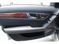 Black 2011 Mercedes-Benz C 300 Sport 4Matic Door Panel