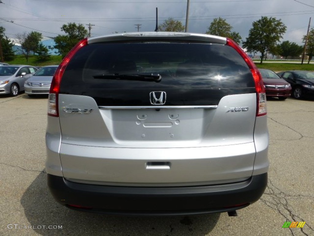 2012 CR-V EX 4WD - Alabaster Silver Metallic / Gray photo #3