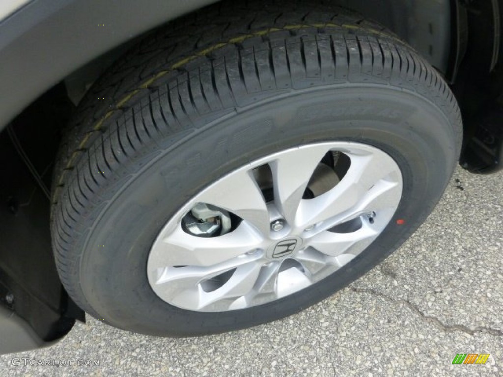 2012 CR-V EX 4WD - Alabaster Silver Metallic / Gray photo #9