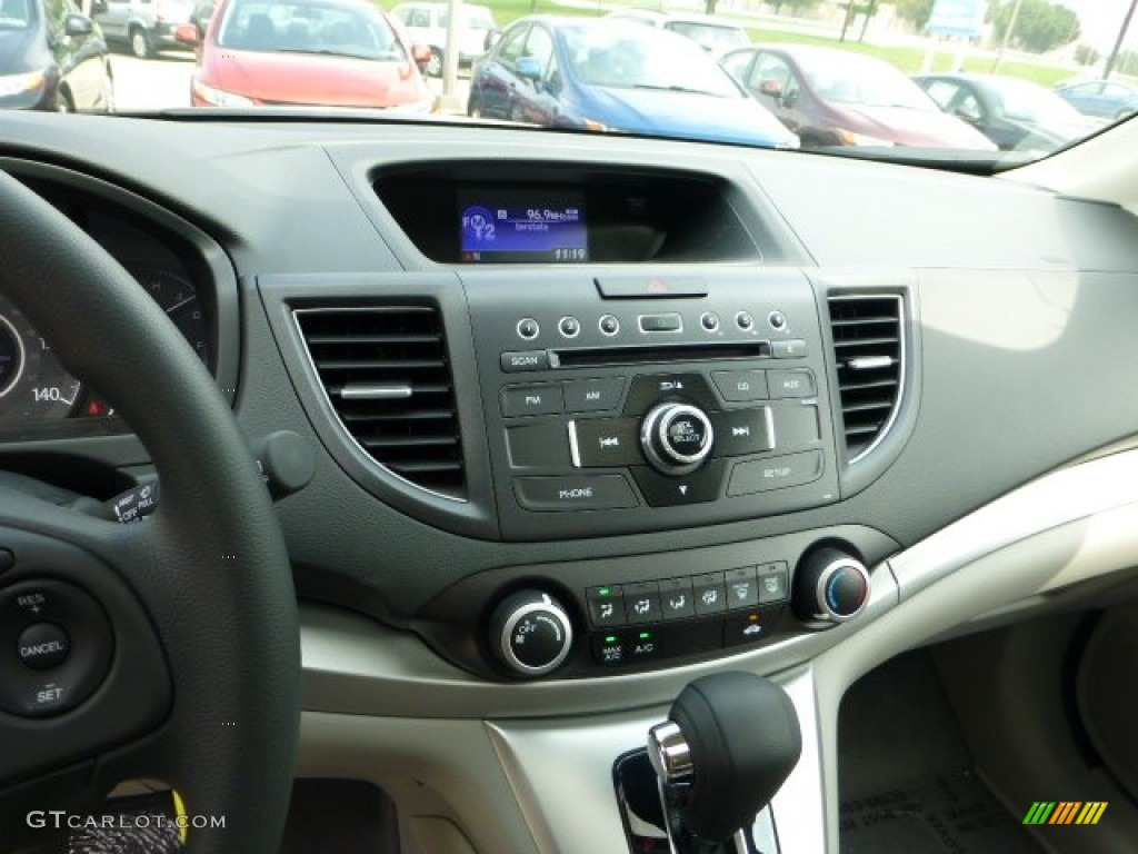 2012 CR-V EX 4WD - Alabaster Silver Metallic / Gray photo #18