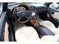 2009 Mercedes-Benz CLK Black/Stone Interior Prime Interior Photo