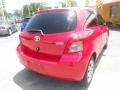 2007 Absolutely Red Toyota Yaris 3 Door Liftback  photo #5