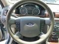 Medium Light Stone 2008 Ford Taurus SEL Steering Wheel