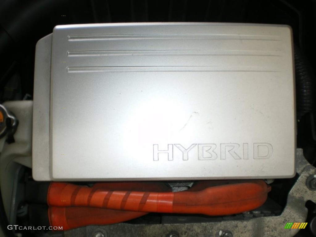 2009 Altima Hybrid - Super Black / Charcoal photo #23