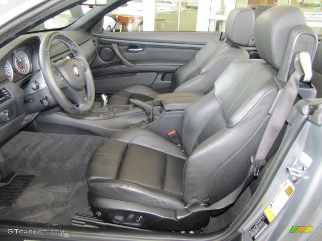 Black Interior 2008 BMW M3 Convertible Photo #68625159