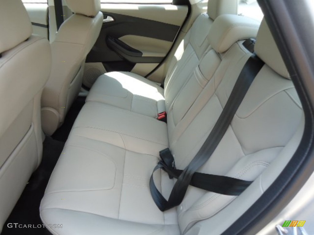 Stone Interior 2012 Ford Focus SEL Sedan Photo #68625307