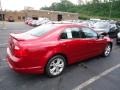 2012 Red Candy Metallic Ford Fusion SE  photo #2