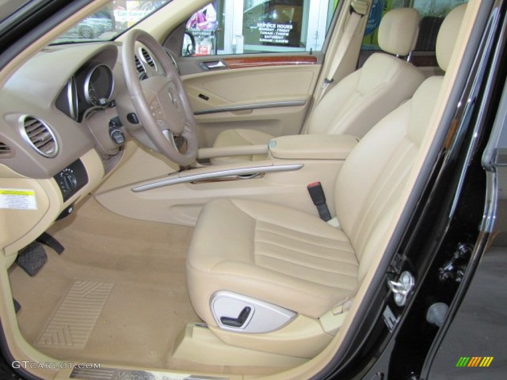 Macadamia Interior 2008 Mercedes-Benz ML 350 4Matic Photo #68625403