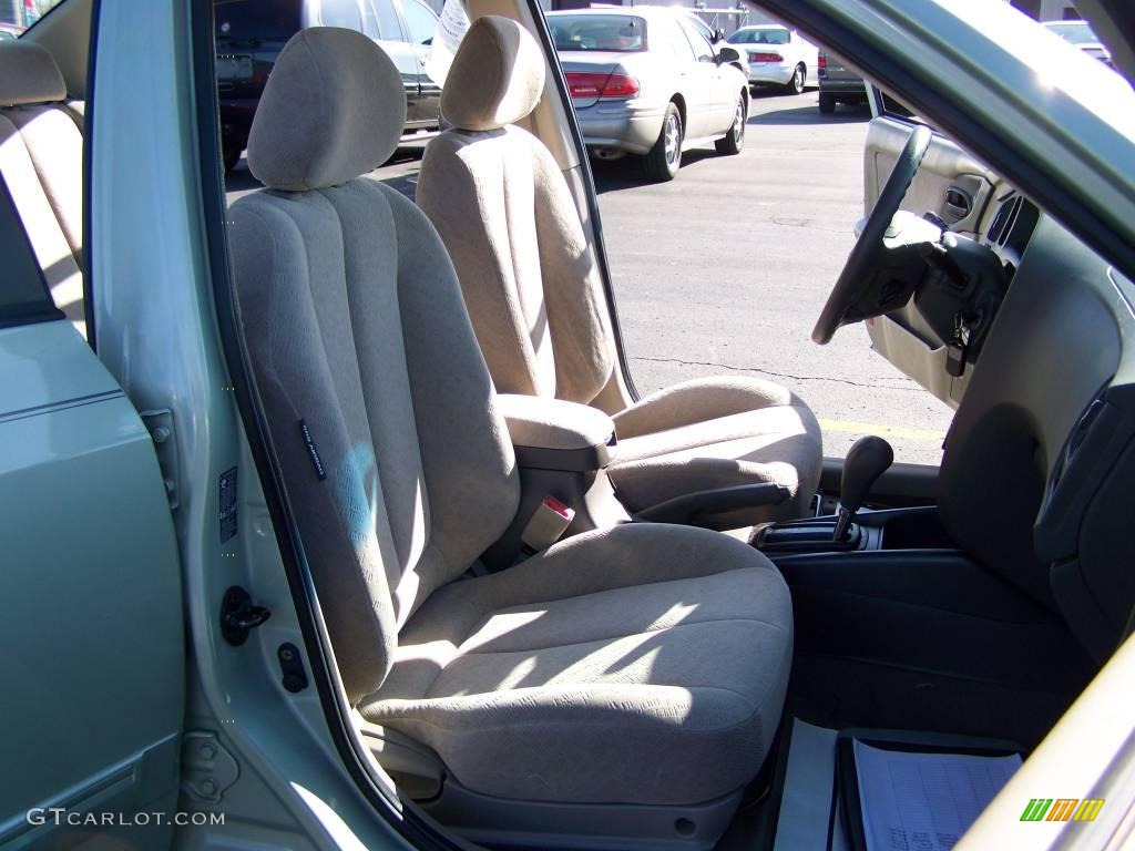 2004 Elantra GLS Sedan - Sea Shell Green / Beige photo #10