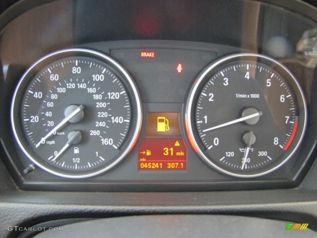 2007 BMW 3 Series 335i Coupe Gauges Photo #68626090