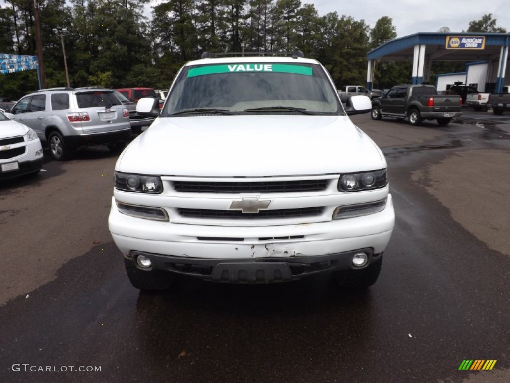 2003 Tahoe Z71 4x4 - Summit White / Tan/Neutral photo #8