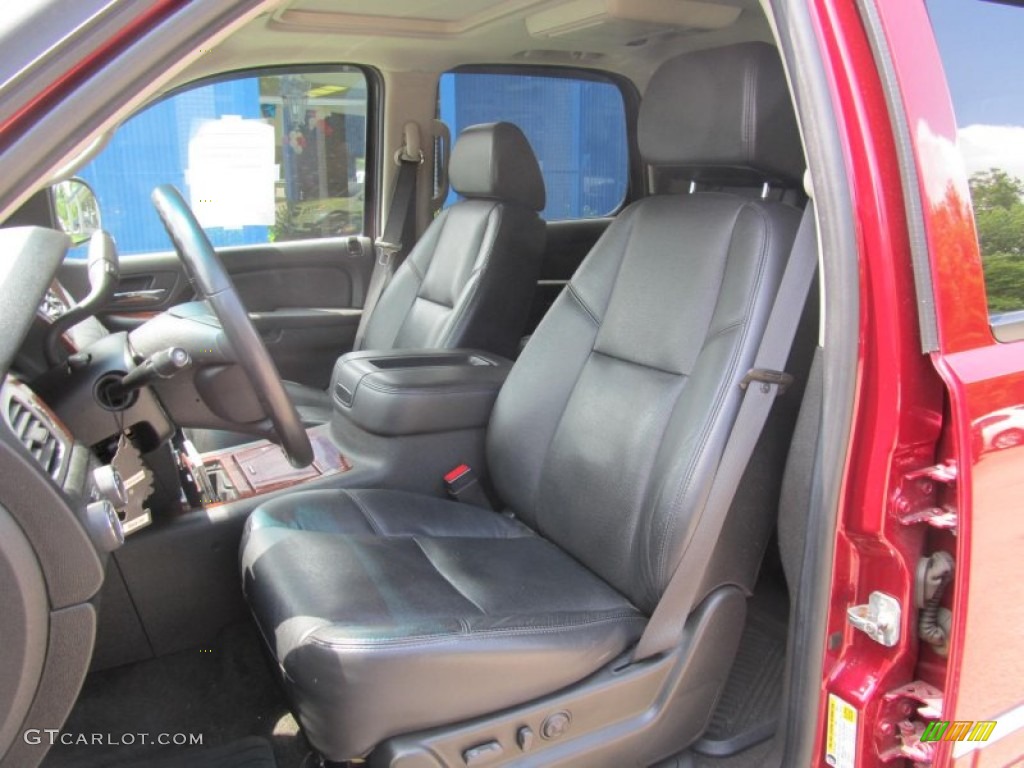 2009 Chevrolet Tahoe LTZ 4x4 Front Seat Photo #68626575