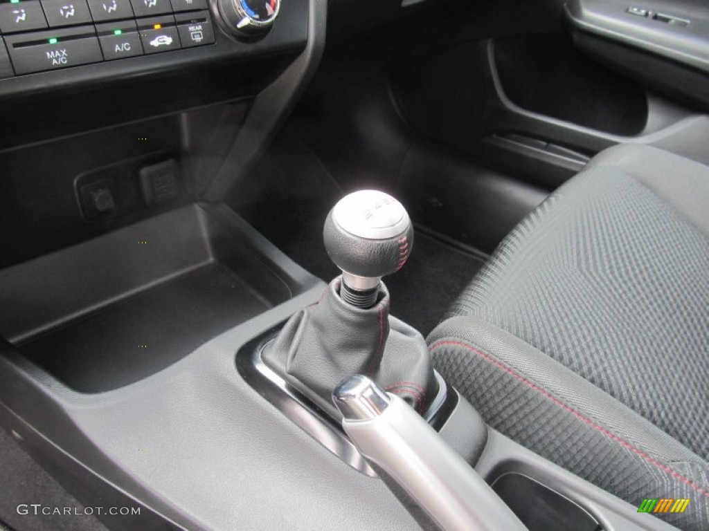 2012 Civic Si Sedan - Taffeta White / Black photo #13