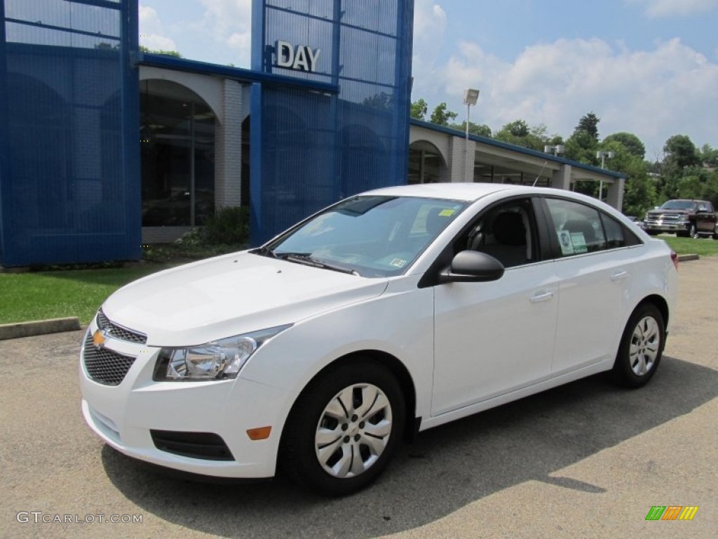 2012 Cruze LS - Summit White / Jet Black/Medium Titanium photo #1