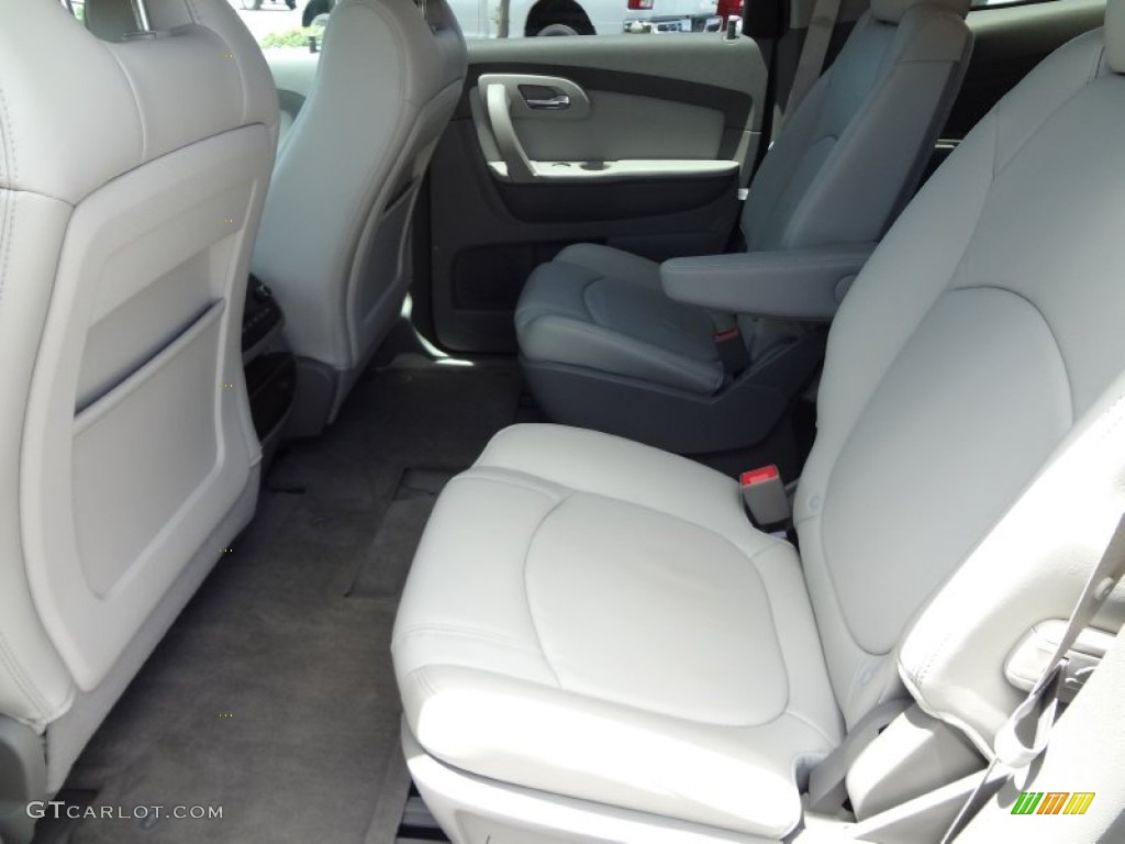 Dark Gray/Light Gray Interior 2012 Chevrolet Traverse LT AWD Photo #68627684