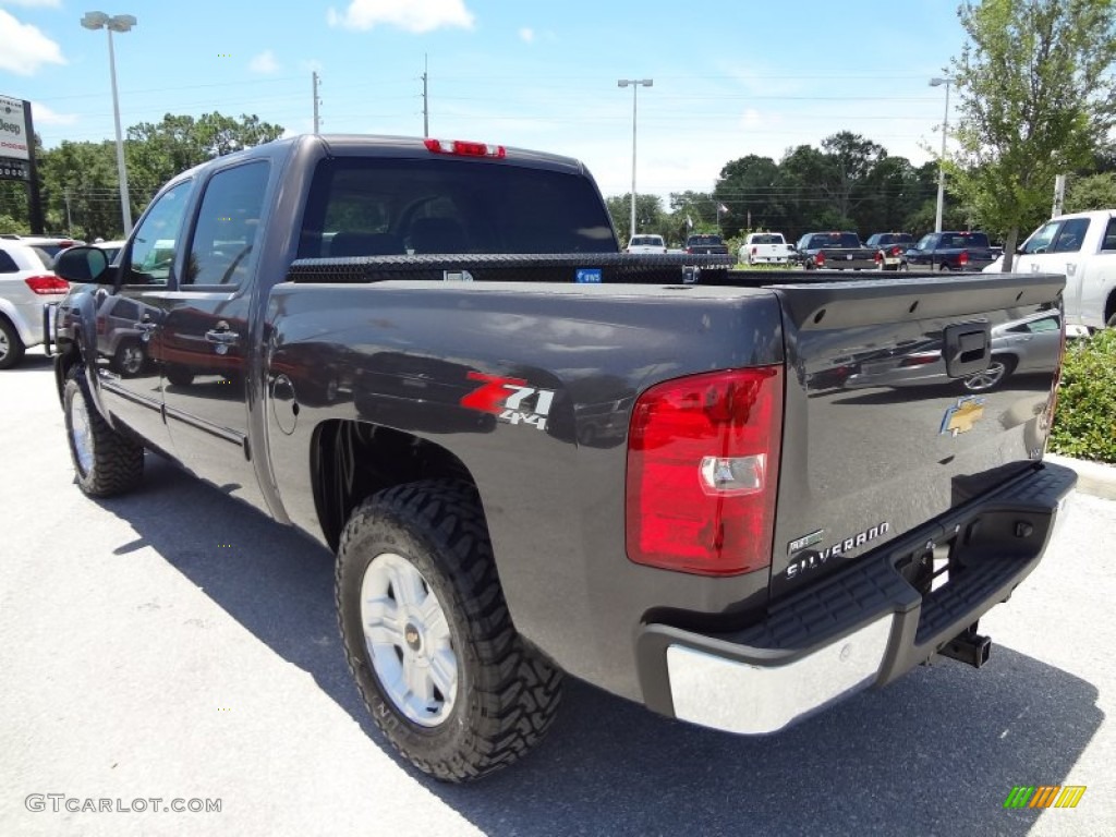 Taupe Gray Metallic 2010 Chevrolet Silverado 1500 LTZ Crew Cab 4x4 Exterior Photo #68627826