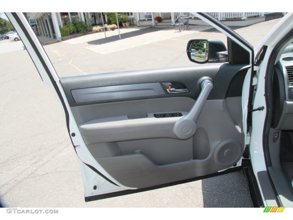 2007 CR-V LX 4WD - Taffeta White / Gray photo #23