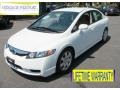 Taffeta White - Civic LX Sedan Photo No. 1