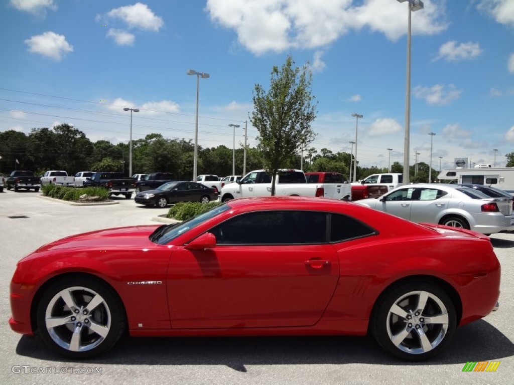 Victory Red 2010 Chevrolet Camaro SS/RS Coupe Exterior Photo #68628541