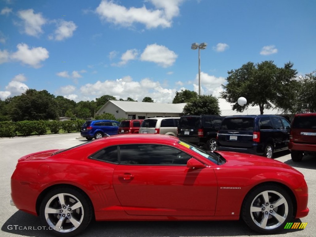 Victory Red 2010 Chevrolet Camaro SS/RS Coupe Exterior Photo #68628562