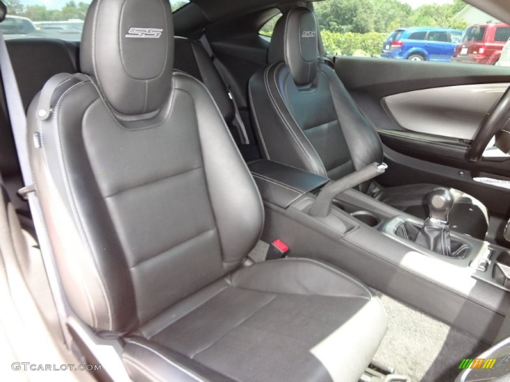 Black Interior 2010 Chevrolet Camaro SS/RS Coupe Photo #68628571