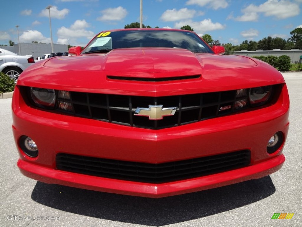 Victory Red 2010 Chevrolet Camaro SS/RS Coupe Exterior Photo #68628574