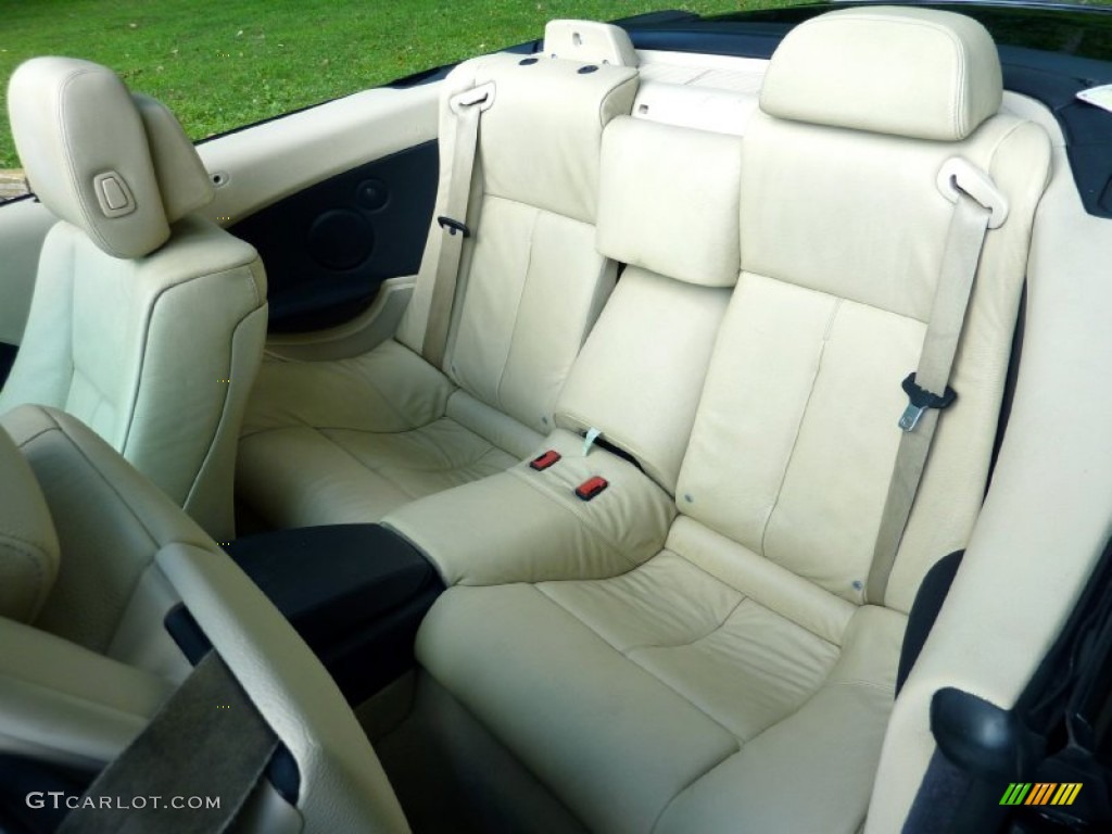 2009 BMW 6 Series 650i Convertible Rear Seat Photo #68628983