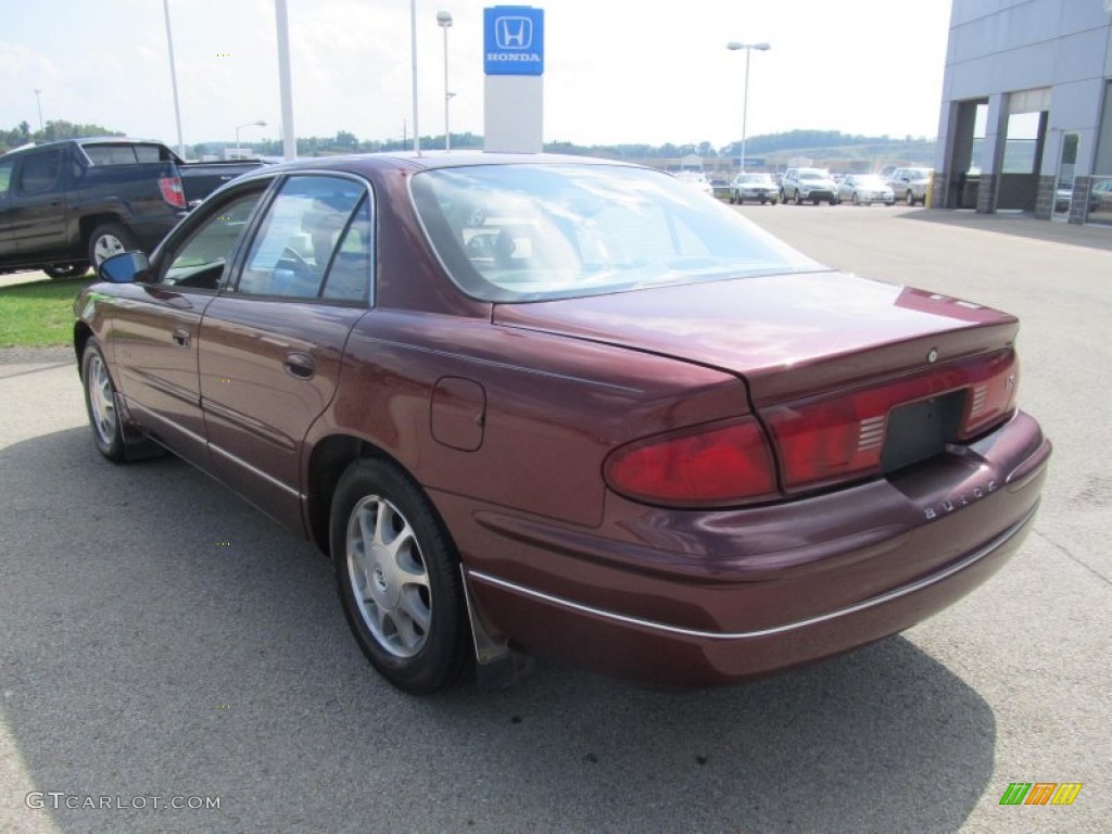 1999 Regal LS - Dark Carmine Red Metallic / Medium Gray photo #15