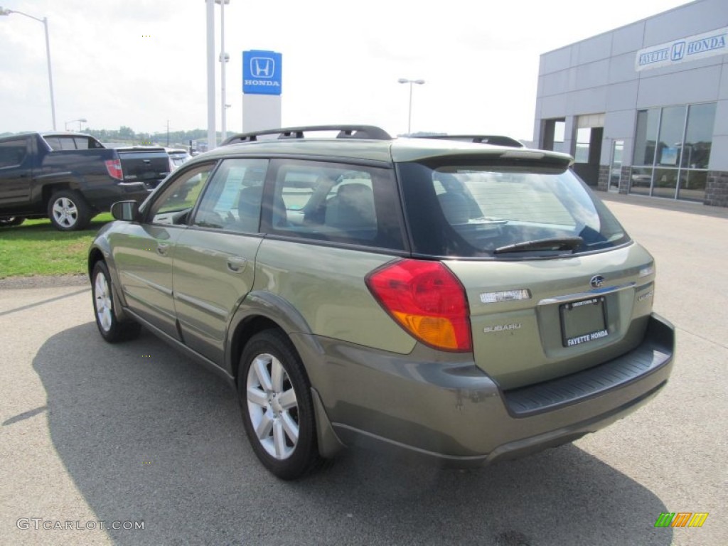 2006 Outback 2.5i Limited Wagon - Willow Green Opalescent / Taupe photo #4