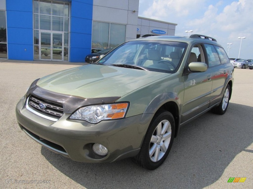 Willow Green Opalescent 2006 Subaru Outback 2.5i Limited Wagon Exterior Photo #68629400