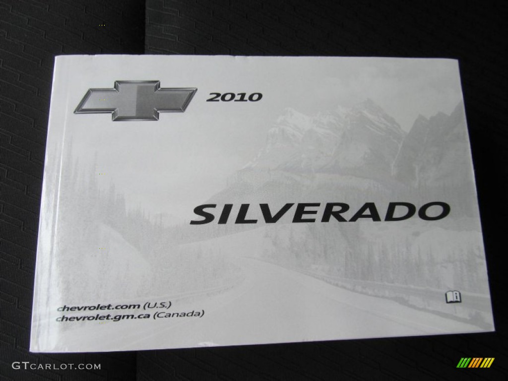 2010 Silverado 1500 LS Crew Cab 4x4 - Blue Granite Metallic / Dark Titanium photo #19
