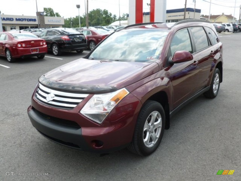 Cranberry Red Metallic 2008 Suzuki XL7 AWD Exterior Photo #68629634