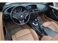Canyon Brown Prime Interior Photo for 2008 BMW 6 Series #68631127
