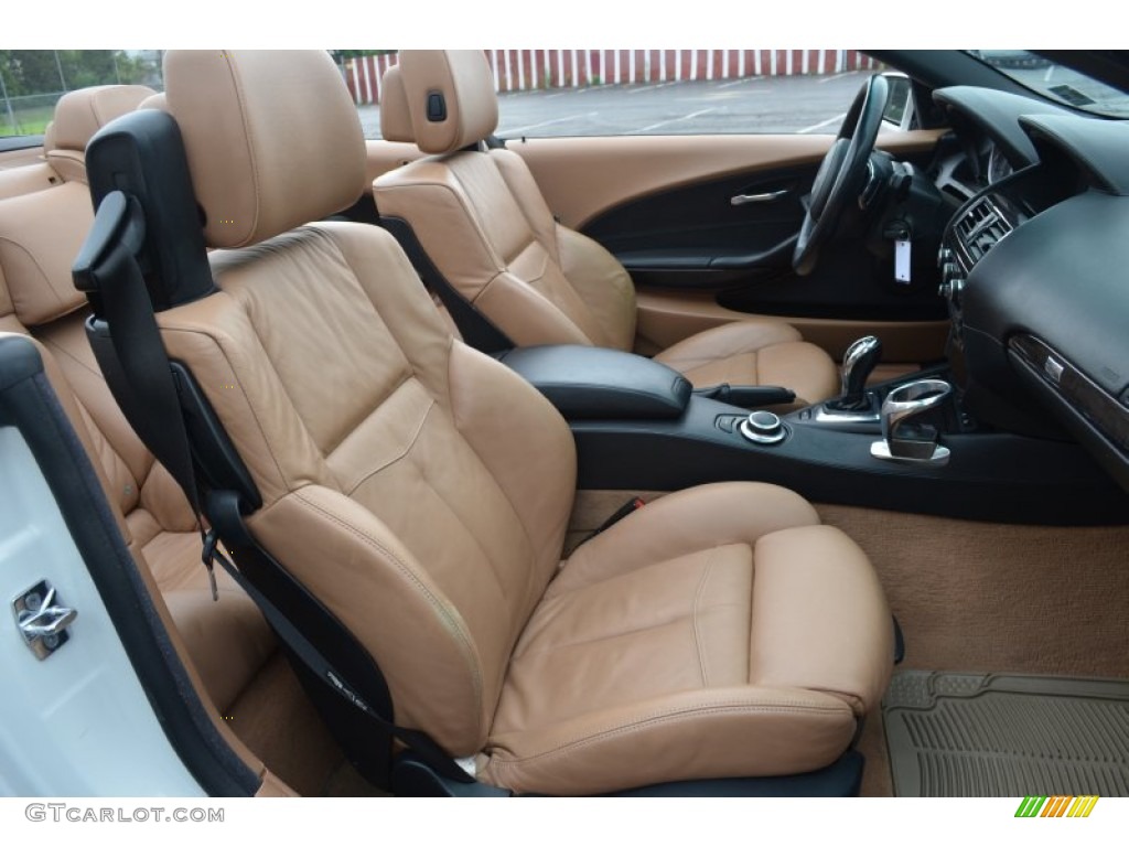 2008 BMW 6 Series 650i Convertible Front Seat Photo #68631160
