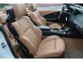 2008 BMW 6 Series Canyon Brown Interior Front Seat Photo