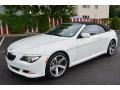 Alpine White 2008 BMW 6 Series 650i Convertible Exterior