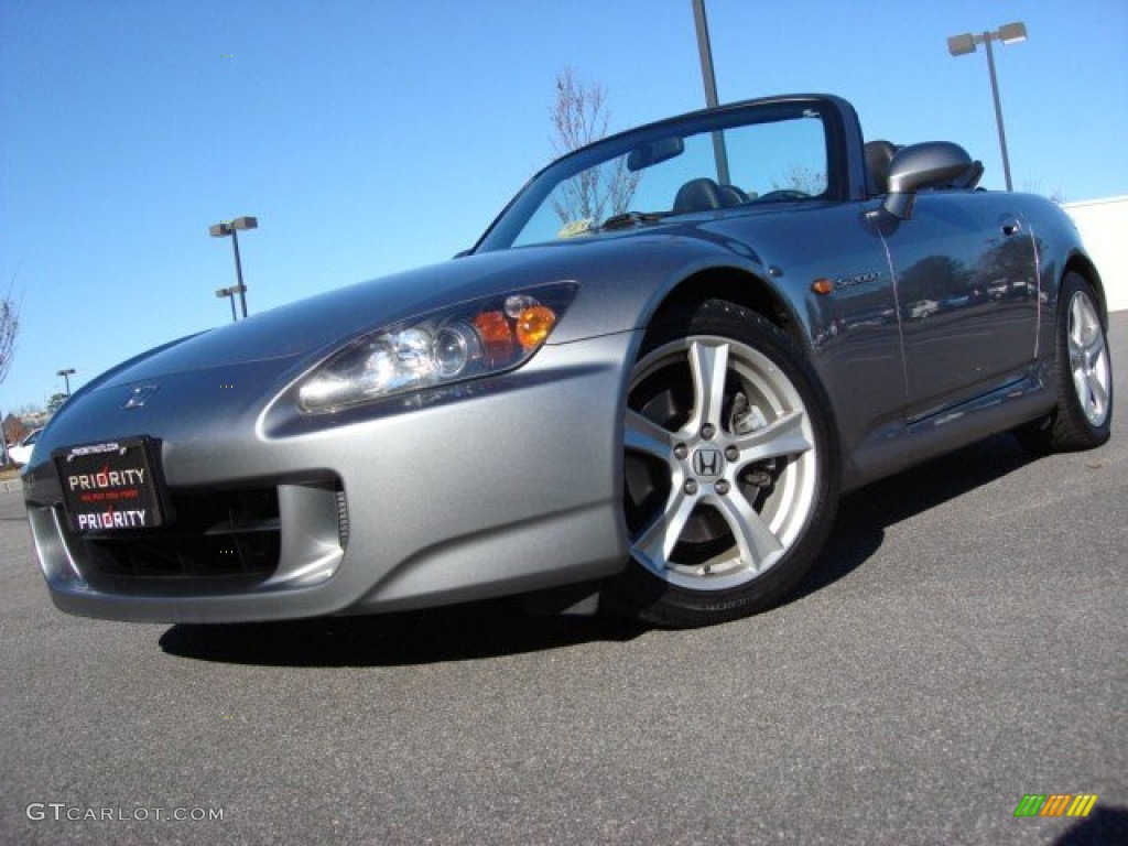 2008 S2000 Roadster - Chicane Silver Metallic / Black photo #1