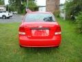 2005 Victory Red Chevrolet Aveo LS Sedan  photo #5