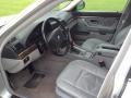 Grey 1998 BMW 7 Series 740iL Sedan Interior Color